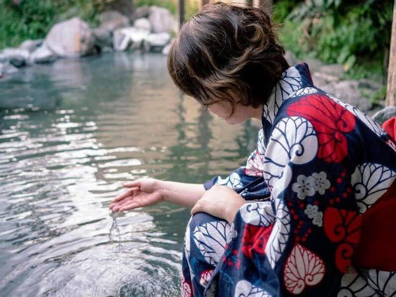 Ryokan Misato Minamioguni Exteriör bild