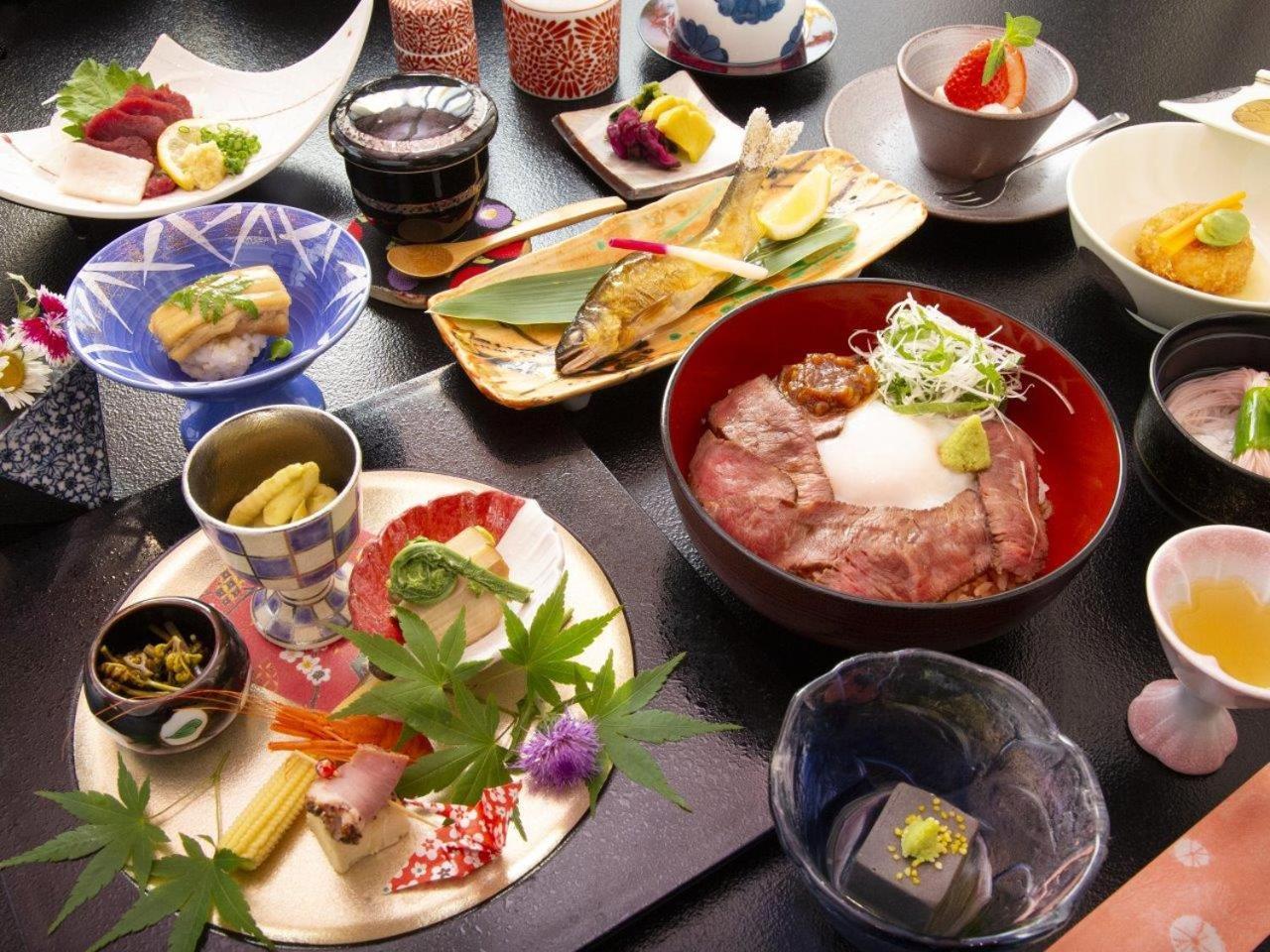 Ryokan Misato Minamioguni Exteriör bild